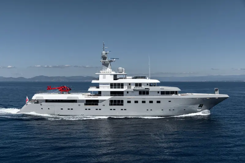 Planet Nine, 73.2 m yacht built by Admiral