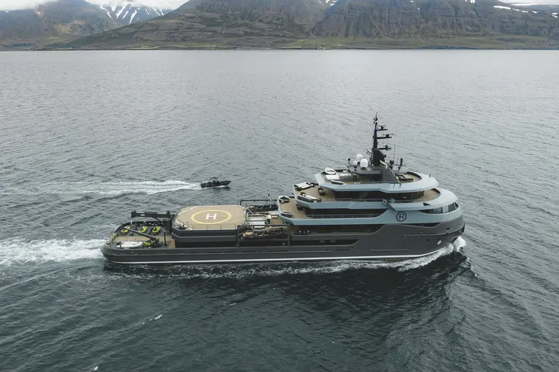 Ragnar, 68.2 m yacht converted by Icon Yachts
