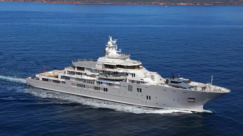Andromeda, 107.4 m yacht built by Kleven