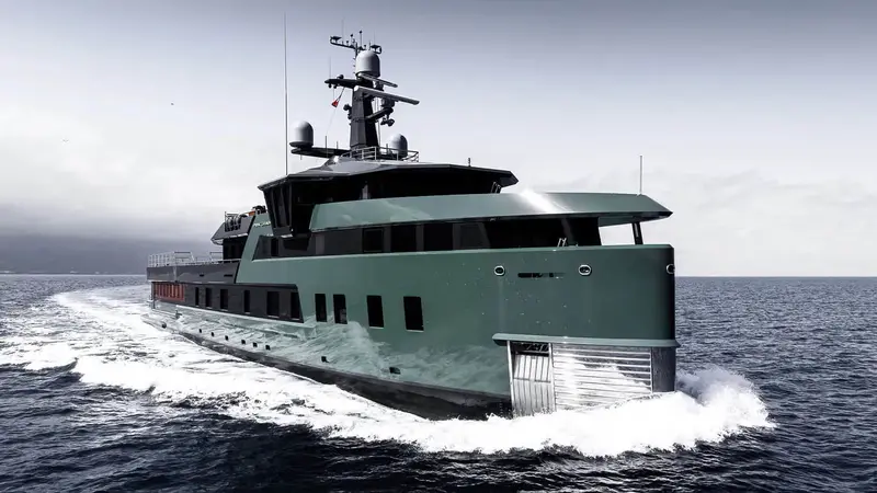 Pink Shadow, 58 m yacht built by Damen Yachting